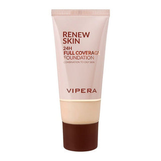Vipera Renew Skin Full Coverage Foundation Oily And Combination Skin