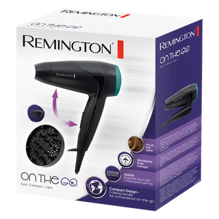 Remington D1500 Compact Hair Dryer on the Go 2000w