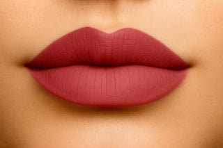 Ayesha Sabina Lip Matte Gloss Basics on lips 
