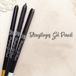 Nadia Hussain Blingiteyes Gel Pencil - Black - AllurebeautypkNadia Hussain Blingiteyes Gel Pencil - Black