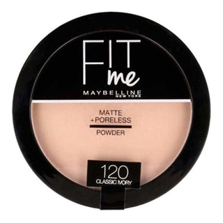 Maybelline Fit Me Compact Powder 120 Classic Ivory - AllurebeautypkMaybelline Fit Me Compact Powder 120 Classic Ivory