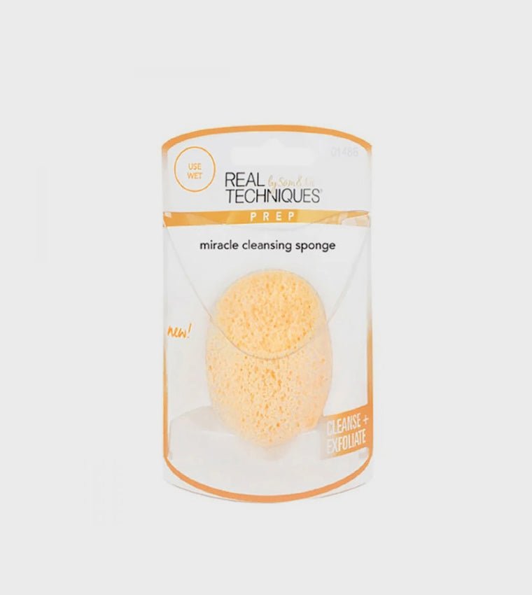 Real Techniques Prep Miracle Cleansing Sponge – Allurebeautypk