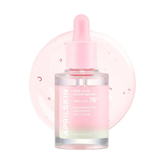 April Skin Pink Aloe Mucin Serum 30Ml