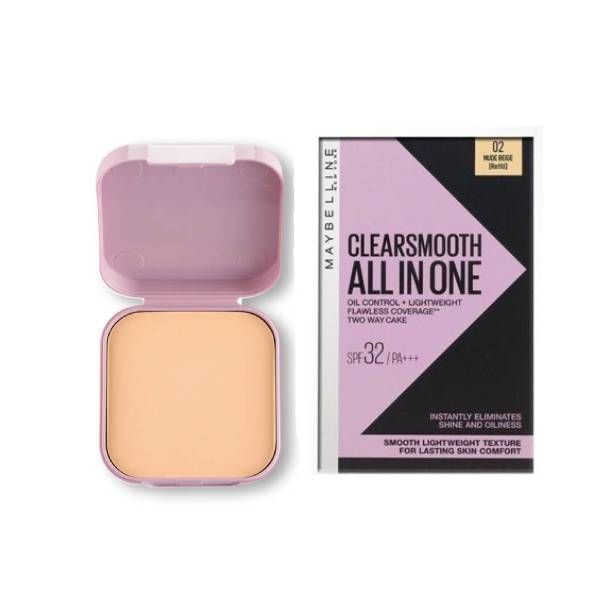 Maybelline Clear Smooth All in One Powder Foundation - AllurebeautypkMaybelline Clear Smooth All in One Powder Foundation