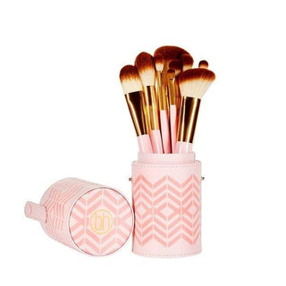 BH Cosmetics Pink Perfection 10 Piece Brush Set+Bag - AllurebeautypkBH Cosmetics Pink Perfection 10 Piece Brush Set+Bag