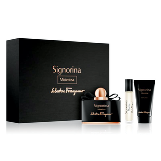 Salvatore Ferragamo Signorina Misteriosa Women Set EDP 100Ml+EDP 5Ml+Body Lotion 50ML