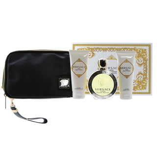 Versace Eros Pour Femme Set EDT 100Ml + S Gel + B Lotion + Pouch - AllurebeautypkVersace Eros Pour Femme Set EDT 100Ml + S Gel + B Lotion + Pouch