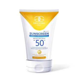 Glow & Glee SunScreen Mineral Brightening Broad Spectrum SPF 50+ 100Ml - AllurebeautypkGlow & Glee SunScreen Mineral Brightening Broad Spectrum SPF 50+ 100Ml