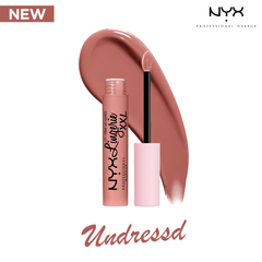 NYX Lip Lingerie Matte Liquid Lipstick xxl - Undressed - AllurebeautypkNYX Lip Lingerie Matte Liquid Lipstick xxl - Undressed