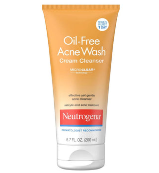 Neutrogena Oil-Free Acne Wash Cream Cleanser 200Ml - AllurebeautypkNeutrogena Oil-Free Acne Wash Cream Cleanser 200Ml