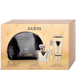 Guess Seductive For Women Set EDT 75Ml+Travel Spray 15Ml+B Lotion 100Ml+Pouch - AllurebeautypkGuess Seductive For Women Set EDT 75Ml+Travel Spray 15Ml+B Lotion 100Ml+Pouch