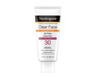 Neutrogena Clear Face Liquid Sunscreen Lotion SPF 30 88Ml - AllurebeautypkNeutrogena Clear Face Liquid Sunscreen Lotion SPF 30 88Ml