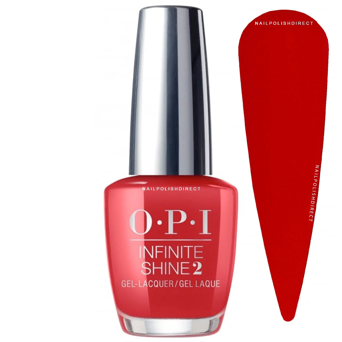O.P.I Infinite Shine 2 - BIg Apple Red