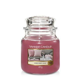 Yankee Candle Classic Medium Jar Home Sweet Home 411G - AllurebeautypkYankee Candle Classic Medium Jar Home Sweet Home 411G