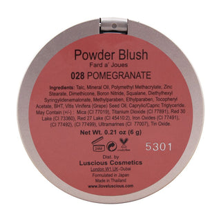 Luscious Powder Blush Pomegranate - AllurebeautypkLuscious Powder Blush Pomegranate