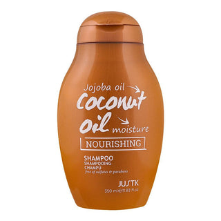 Justk Coconut Oil Moisture Nourishing Shampoo 350Ml - AllurebeautypkJustk Coconut Oil Moisture Nourishing Shampoo 350Ml