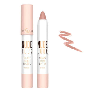 Golden Rose Nude Look Creamy Shine Lipstick - AllurebeautypkGolden Rose Nude Look Creamy Shine Lipstick