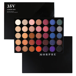 Morphe 35V Stunning Vibes Artistry Palette Blend the rules - AllurebeautypkMorphe 35V Stunning Vibes Artistry Palette Blend the rules