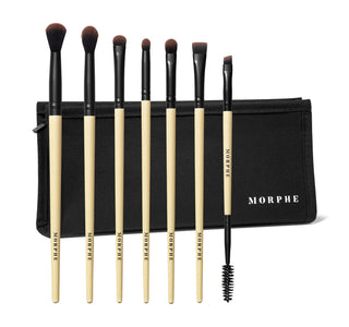 Morphe Earth to Babe Bamboo Eye Brush 7Piece Set - AllurebeautypkMorphe Earth to Babe Bamboo Eye Brush 7Piece Set