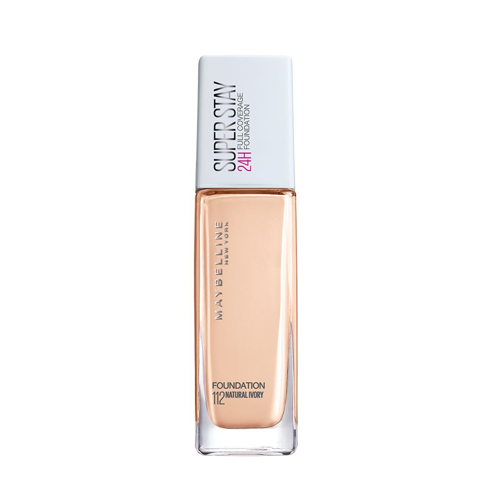 Maybelline Super Stay 24H Full Coverage Foundation - 112 Natural Ivory 30Ml - AllurebeautypkMaybelline Super Stay 24H Full Coverage Foundation - 112 Natural Ivory 30Ml