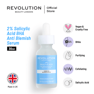 Makeup Revolution Skincare 2% Salicylic Acid Targeted Blemish Serum Super Sized 60Ml - AllurebeautypkMakeup Revolution Skincare 2% Salicylic Acid Targeted Blemish Serum Super Sized 60Ml