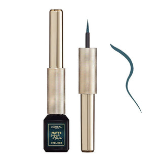 Loreal Matte Signature Eye Liner 04 Emeraude - AllurebeautypkLoreal Matte Signature Eye Liner 04 Emeraude