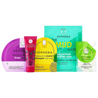 Sephora Wild Wishes The Tropical Set of 5 Masks Set