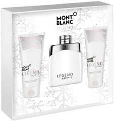Mont Blanc Legend Spirit Set For Men EDT 100Ml + S Gel 100Ml + ASB 100Ml