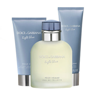 Dolce & Gabbana Light Blue For Men Set EDT 125Ml+After Shave 50Ml+Shawer Gel 50Ml - AllurebeautypkDolce & Gabbana Light Blue For Men Set EDT 125Ml+After Shave 50Ml+Shawer Gel 50Ml