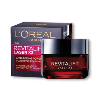 L'Oreal Paris Revitalift Laser X 3 Day Cream Anti-Aging 50 Ml - AllurebeautypkL'Oreal Paris Revitalift Laser X 3 Day Cream Anti-Aging 50 Ml