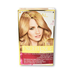 Loreal Professional Triple Protection Excellence Cream 8 Light Blonde - AllurebeautypkLoreal Professional Triple Protection Excellence Cream 8 Light Blonde