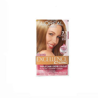 Loreal Professional Excellence Cream Hair Color 7-3 Dark Golden Blonde - AllurebeautypkLoreal Professional Excellence Cream Hair Color 7-3 Dark Golden Blonde