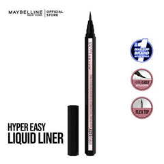 Maybelline Hyper Easy Brush Tip Liquid Eye Liner - Black - AllurebeautypkMaybelline Hyper Easy Brush Tip Liquid Eye Liner - Black