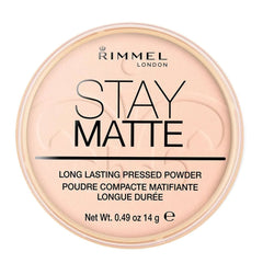 Rimmel Stay Matte Pressed Powder Shade 002 Pink Blossom - AllurebeautypkRimmel Stay Matte Pressed Powder Shade 002 Pink Blossom