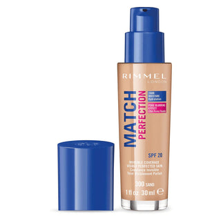 Rimmel Match Perfection Foundation Sand 30 Ml - AllurebeautypkRimmel Match Perfection Foundation Sand 30 Ml