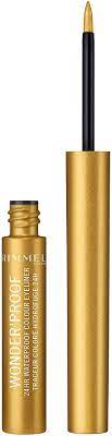 Rimmel Wonderproof 24hr Waterproof Colour Eyeliner 007 Shiny Gold 1.4ml