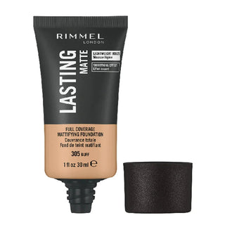 Rimmel Lasting Finish Matte Foundation 305 Buff 30ml - AllurebeautypkRimmel Lasting Finish Matte Foundation 305 Buff 30ml