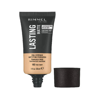 Rimmel Lasting Finish Matte Foundation 103 True Ivory 30ml - AllurebeautypkRimmel Lasting Finish Matte Foundation 103 True Ivory 30ml