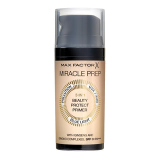 Max Factor 3In1 Miracle Prep Beauty Protect Primer - AllurebeautypkMax Factor 3In1 Miracle Prep Beauty Protect Primer