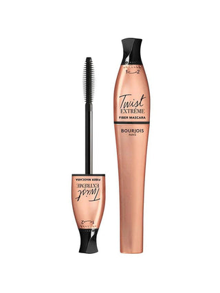 Bourjois Paris Twist Extreme Fiber Mascara - 24 Black - AllurebeautypkBourjois Paris Twist Extreme Fiber Mascara - 24 Black