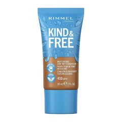 Rimmel Kind & Free Skin Tint Foundation - 410 Latte 30Ml - AllurebeautypkRimmel Kind & Free Skin Tint Foundation - 410 Latte 30Ml