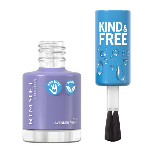 Rimmel Kind & Free Nail Polish - 153 Lavender Light - AllurebeautypkRimmel Kind & Free Nail Polish - 153 Lavender Light