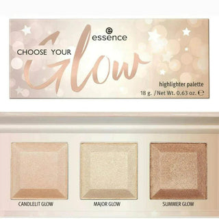 Essence CHOOSE YOUR Glow highlighter palette 18g - AllurebeautypkEssence CHOOSE YOUR Glow highlighter palette 18g