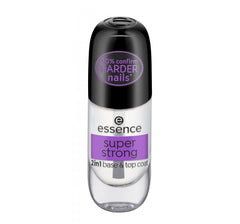 Essence Super Strong 2in1 Base & Top Coat 8Ml - AllurebeautypkEssence Super Strong 2in1 Base & Top Coat 8Ml