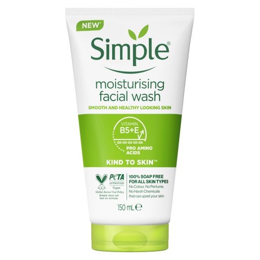 Simple Moisturising Facial Wash 150ml - AllurebeautypkSimple Moisturising Facial Wash 150ml