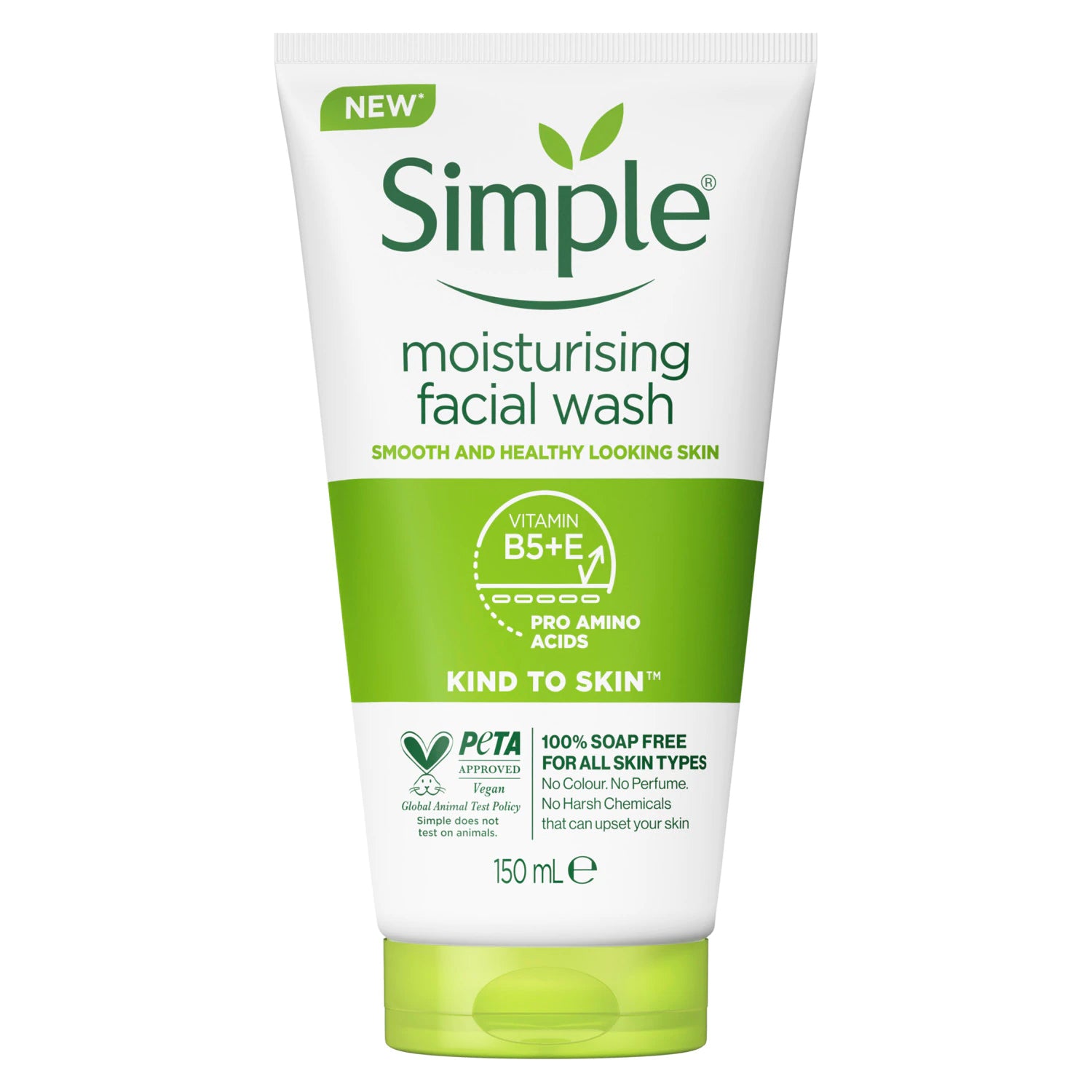 Simple Moisturising Facial Wash 150ml - AllurebeautypkSimple Moisturising Facial Wash 150ml