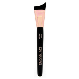 Makeup Revolution- Pro Curve Contour Foundation Brush - AllurebeautypkMakeup Revolution- Pro Curve Contour Foundation Brush