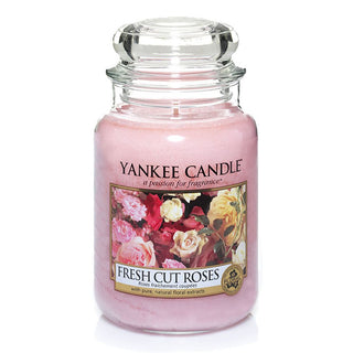 Yankee Candles Classic Large Jar Fresh Cut Rose 623G - AllurebeautypkYankee Candles Classic Large Jar Fresh Cut Rose 623G