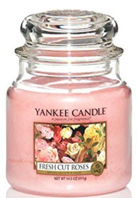 Yankee Candle Jar Middle Fresh Cut Roses - AllurebeautypkYankee Candle Jar Middle Fresh Cut Roses