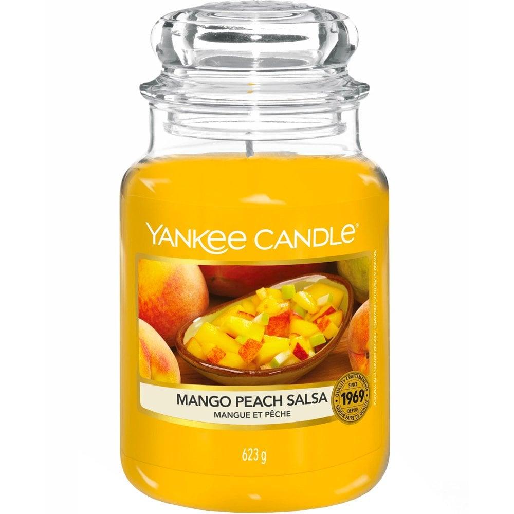 Yankee Candle Classic Large Jar 623 Gram Mango Peach Salsa 623G - AllurebeautypkYankee Candle Classic Large Jar 623 Gram Mango Peach Salsa 623G